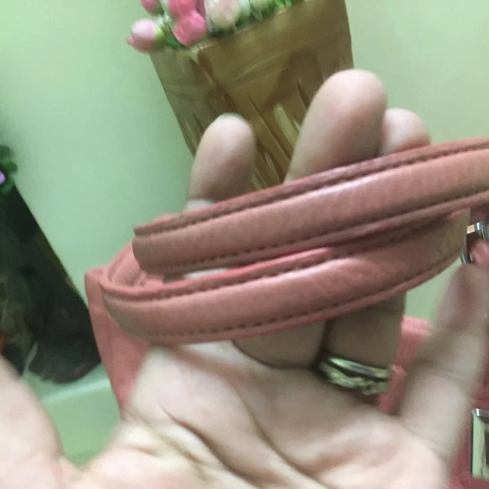 Authentic Calvin Klein Pebbled Leather Shoulder Bag - Picture 5 of 9